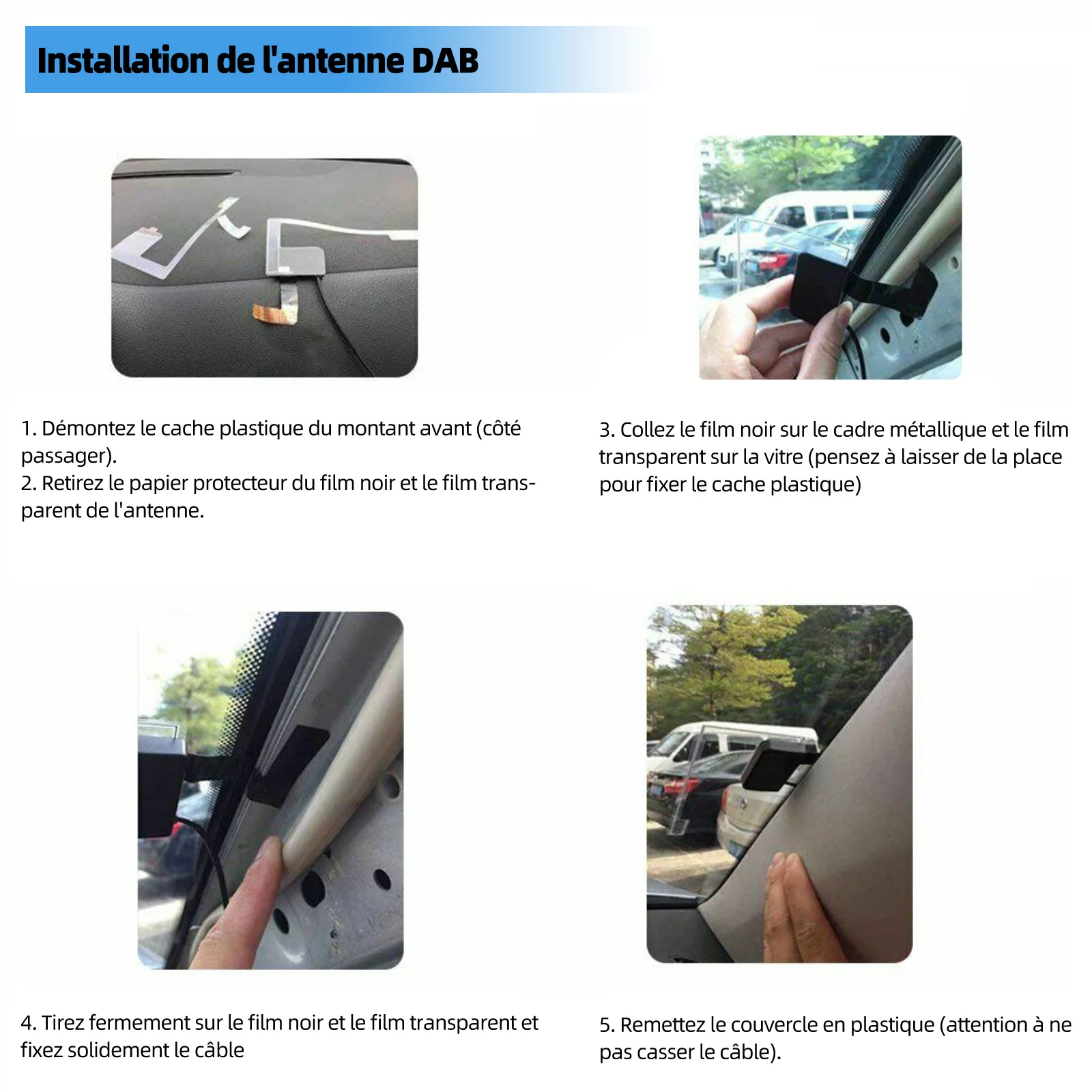 ESSGOO 1 DIN 7 Zoll manuell ausziehbares kabelloses Carplay Android Auto Autoradio GPS NAV WIFI Bluetooth SWC RDS FM Spiegellänge AUX – Detail 3