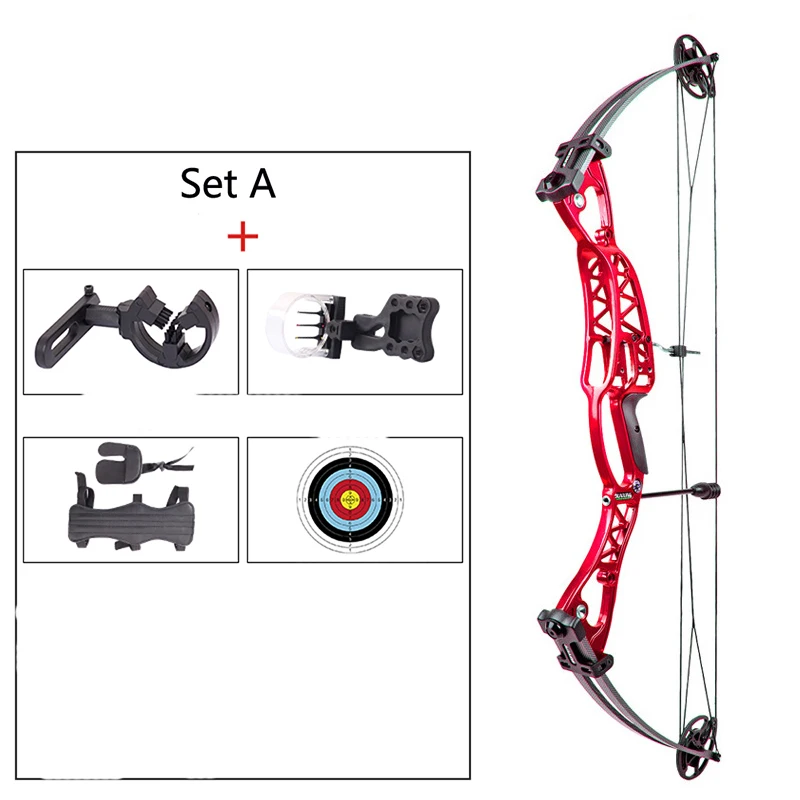 

M106 Compound Bow Set Hunting Bow, 40-60lbs , Universal Compound Bow for Left and Right Hand, Suitable for Hunting and Archery