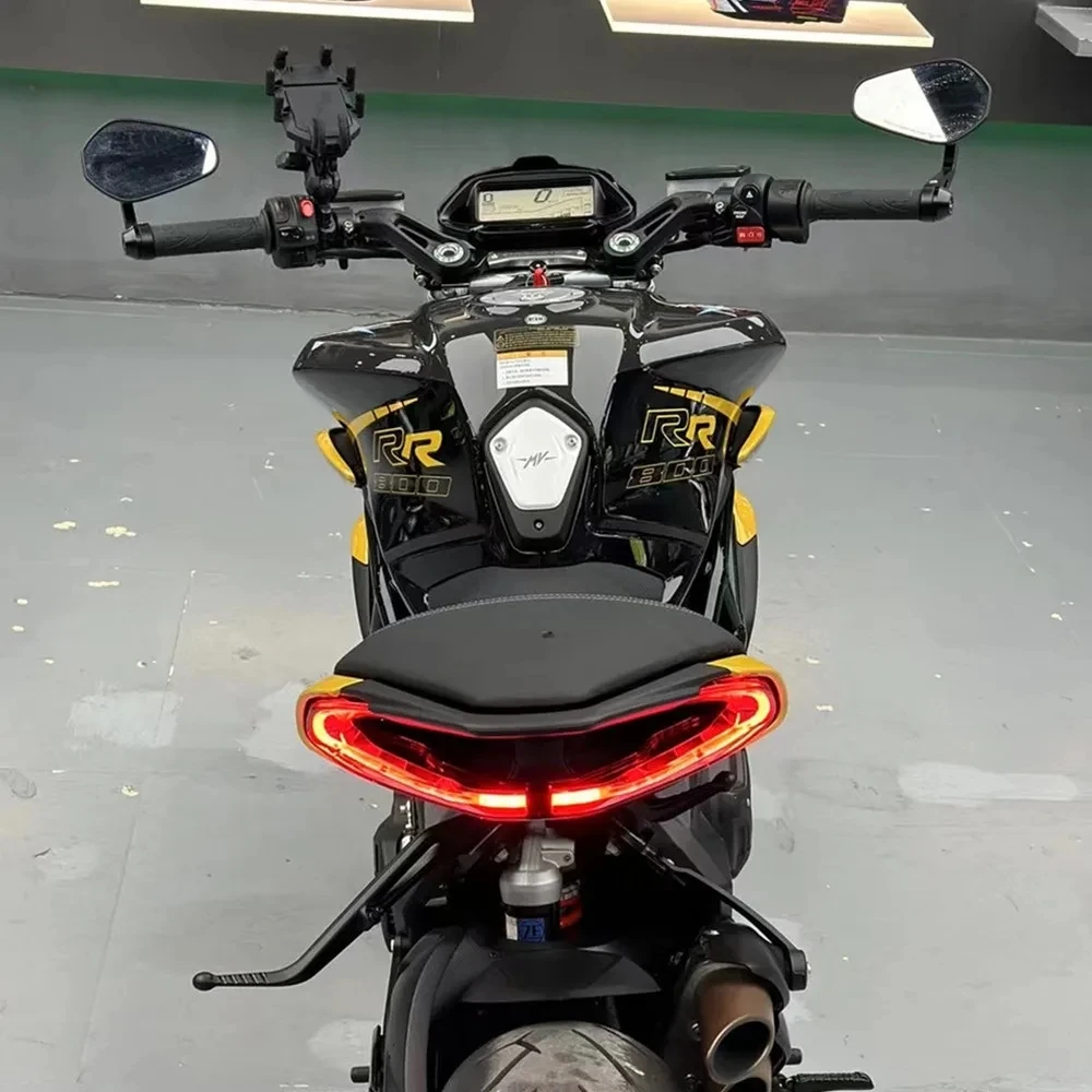 Motorcycle Bar End Mirror Handlebar For MV Agusta Brutale 675 Brutale 1090 800 800RS Dragster 800