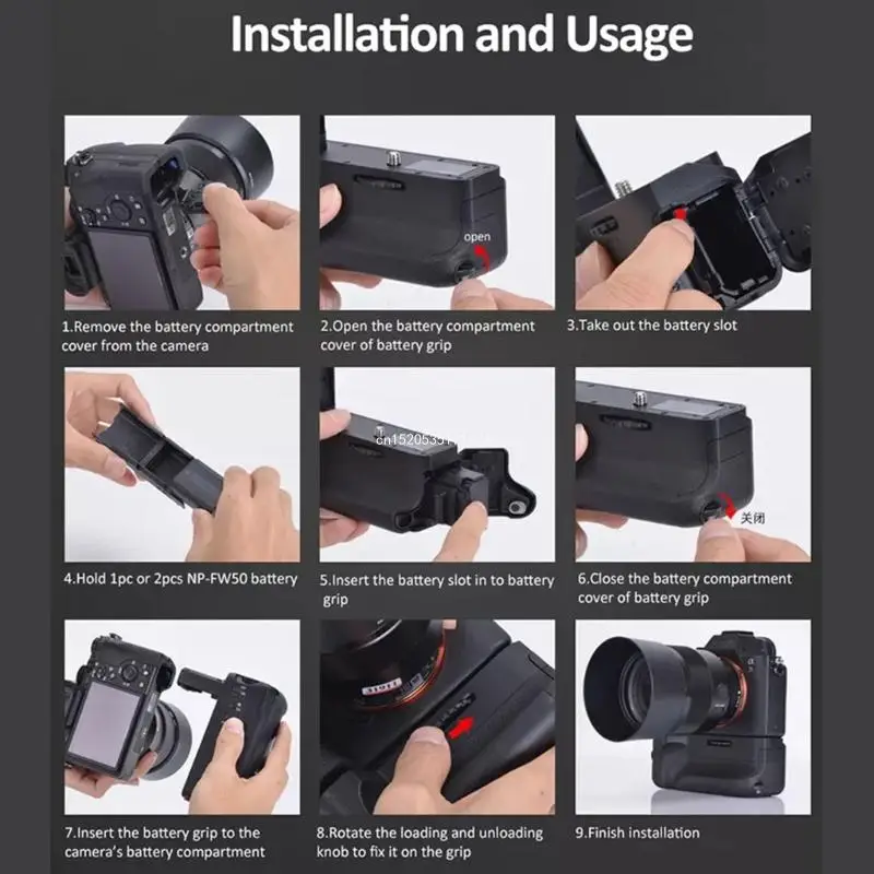 A7M2 Battery Grip VG-C2EM Vertical Grip for Alpha 7II A7II A7II A7M2 ILCE-7M2