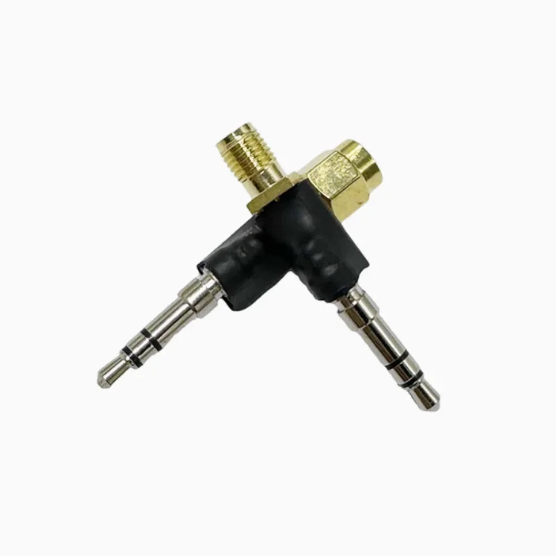 1PC SMA to 3.5mm Male Female Adapter SMA Outer Screw Inner Hole Adapter to 3.5 Headphone Suitable for Radio BNC SMA Adapter