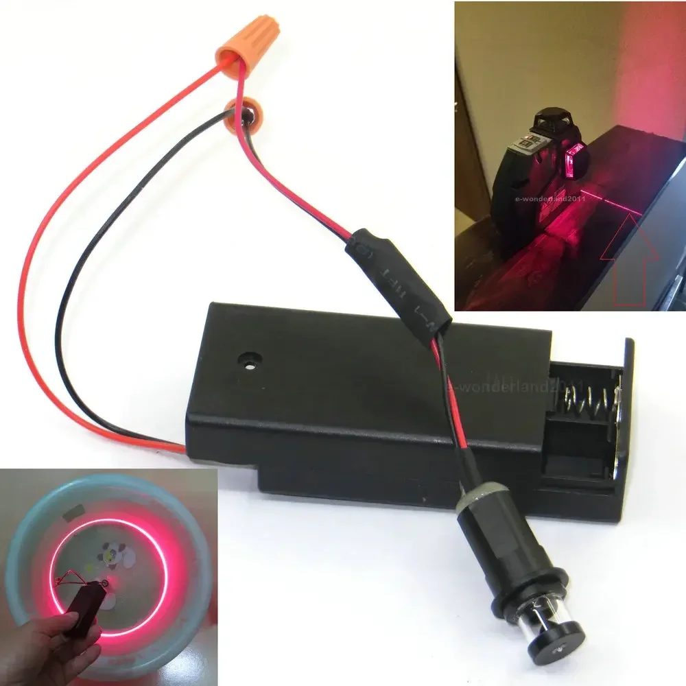 360 Degree Red Laser Line Module 650nm 100mw 3V for Laser Level Laser ...