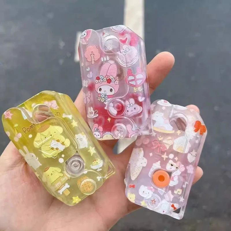 

Kawaii Sanrio аниме редис нож милый Hello Kitty Kuromi моя мелодия мультфильм флэш декомпрессии игрушка нож оригинальность Девушки Подарки