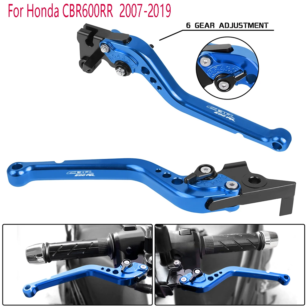 

For Honda CBR600RR CBR 600RR CBR 600 RR 2007-2019 Motorcycle Short/Long Brake Clutch Levers Accessories Handles Lever