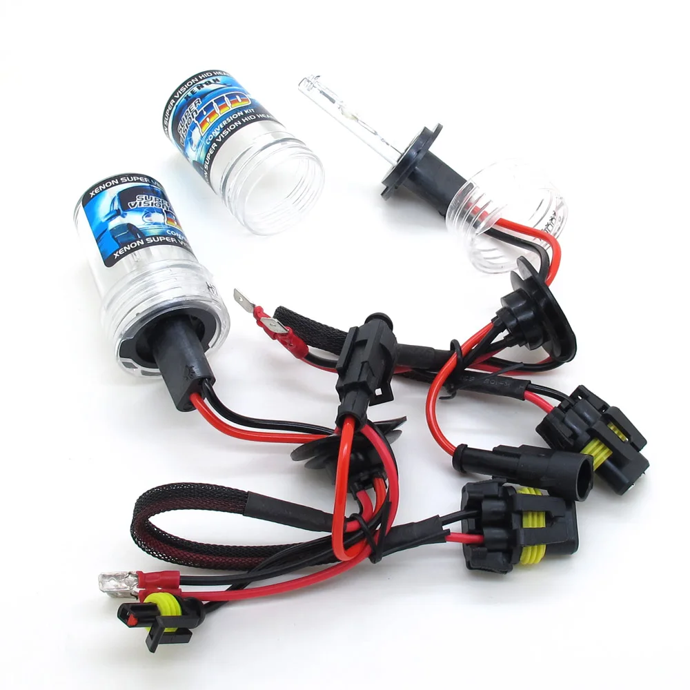2Pcs 35W 55W HID Xenon Car Headlight Bulb H1 H3 H7 H11 9005 9006 4300K 6000K 8000K 12V DC hid xenon headlight bulb car headlight bulbs