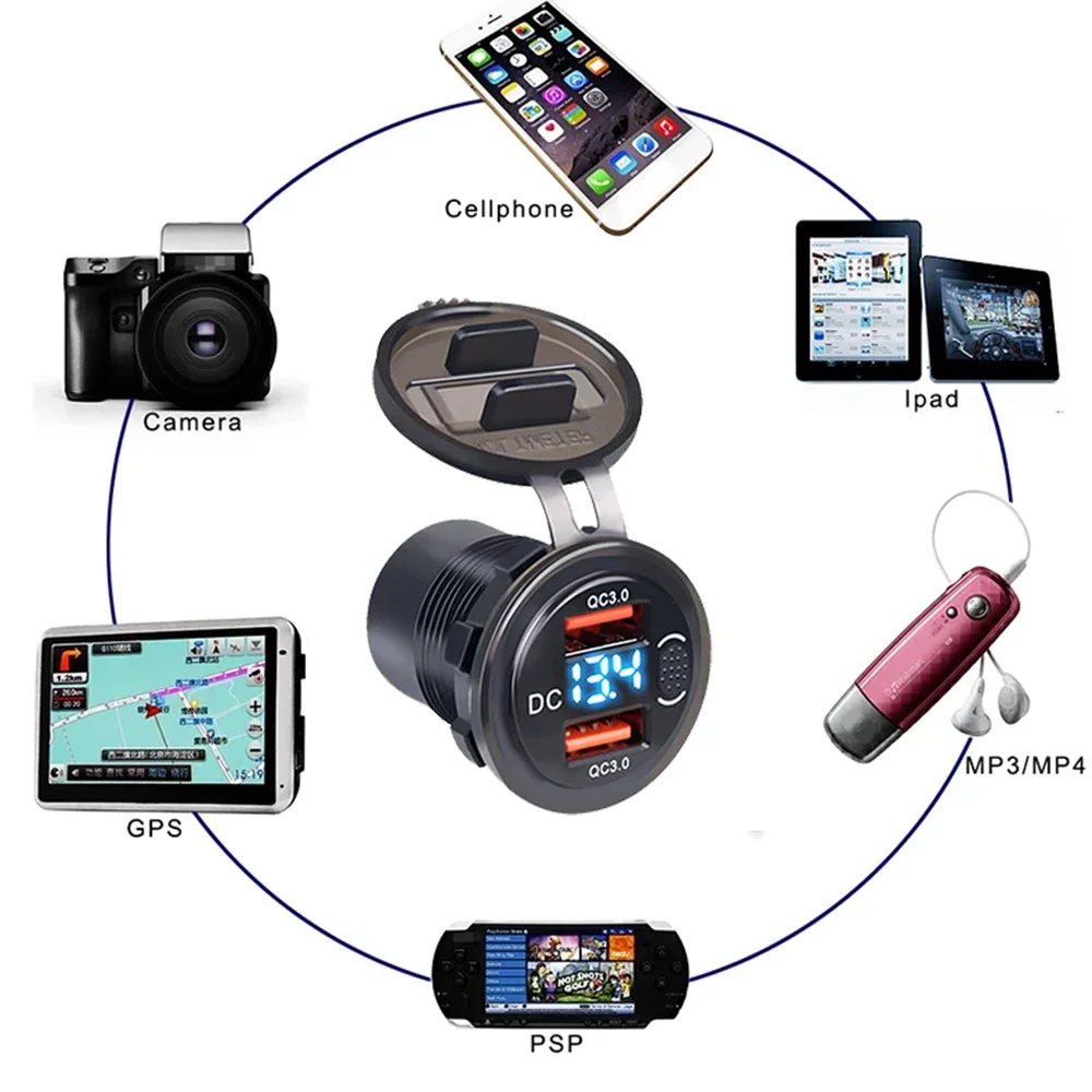 Benaton 2 Pièces Allume Cigare USB C, 12V Prise De Chargeur