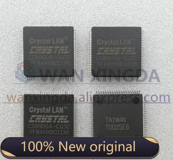 1pcs lot cs8900a cs8900a cq3 cs8900a cq3z tqfp100 ethernet card chip original spot CS8900A-CQ3Z CS8900A-CQ3ZR CS8900A-CQZ CS8900A-IQ3Z CS8900A-IQZ new original genuine Ethernet IC chip