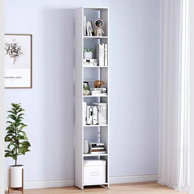 

Modern Bookcases Mainstays Nordic Library Stand Floor Shelves Collect Minimalist Muebles Para El Hogar Space Saving Furniture