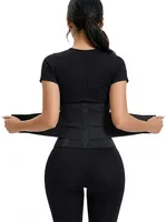 Ceinture amincissante pour femme à imprimé léopard, double ceinture, fermeture réglable, haute compression, contrôle du ventre 5