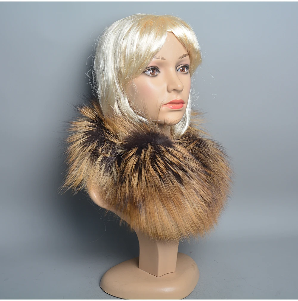 Cache-oreilles,Protège-oreilles En Vraie Fourrure De Renard Et De Raton Laveur Pour Femme Et