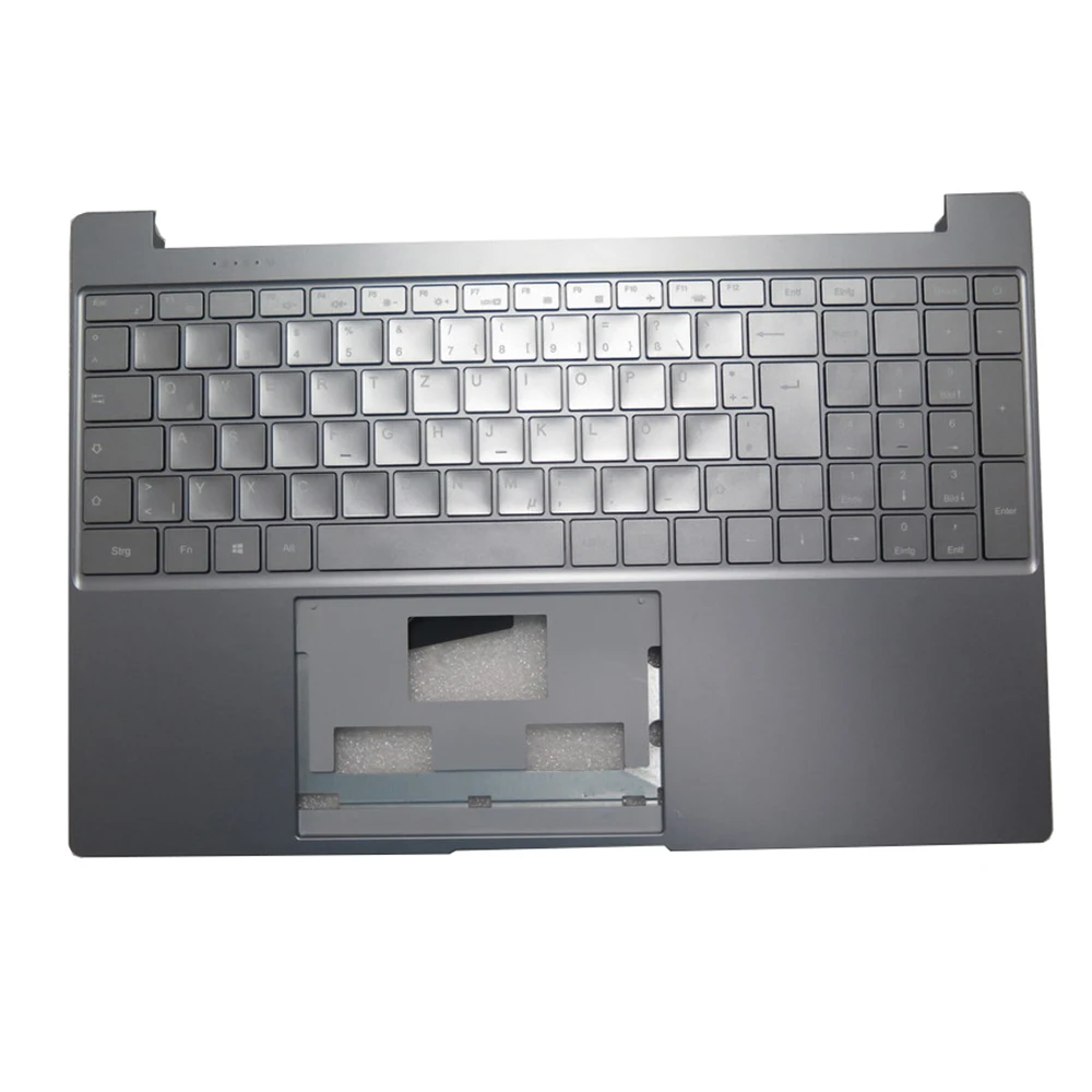 

Подставка для ноутбука и клавиатура для MEDION AKOYA NB019-6 YMS-0091-E UK, серый верх, серый, немецкий GR с подсветкой