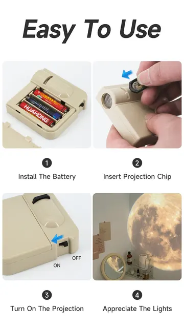 Moon Projector Night Light 10