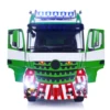 SALE RTR LESU 8*8 RC Metal 1/14 Tractor Truck Remote Control Car Model Bucket Sound Light Smoke Engineering Vehicle Toy THZH1519 4