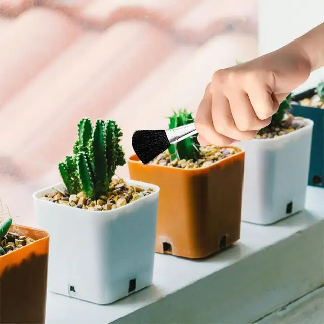 Terrarium Tools 16Db Zamatos Kertészeti Kézi Szerszámok Készlet Bonsai Miniatűr Ültetvénykészlet Beltéri Tündérkerthez - Image 3