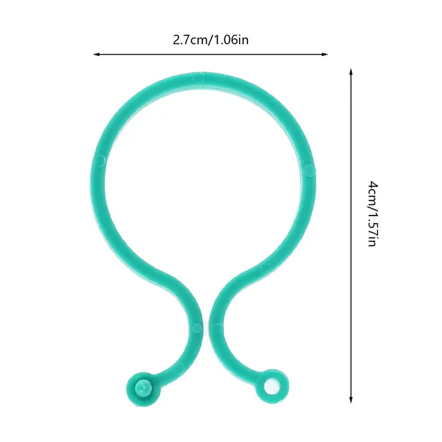 Kerti Növényi Javító Klipek Szőlőszíni Bilincs Üvegházhatású Gyümölcs Zöldségek Virágtartótámogatás Újrafelhasználható - Image 3