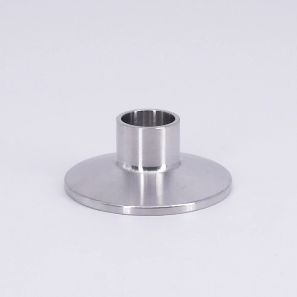 12.7/19/25/32/38/51-159mm Pipe Butt Weld 0.5" 1" 1.5" 2" -6" Tri Clamp Ferrule 304 316 Stainless Steel Sanitary Fitting Homebrew pipe fitting water pipe fitting hose pipe fitting
