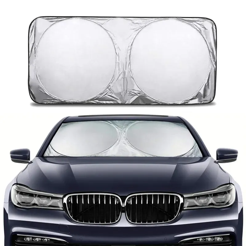 Windshield Sunshades Foldable Car Front Window Sunshade Blocks UV Rays Heat Protection for Most Car SUV Truck Vans windshield sunshade car sunshade windshield sun shade