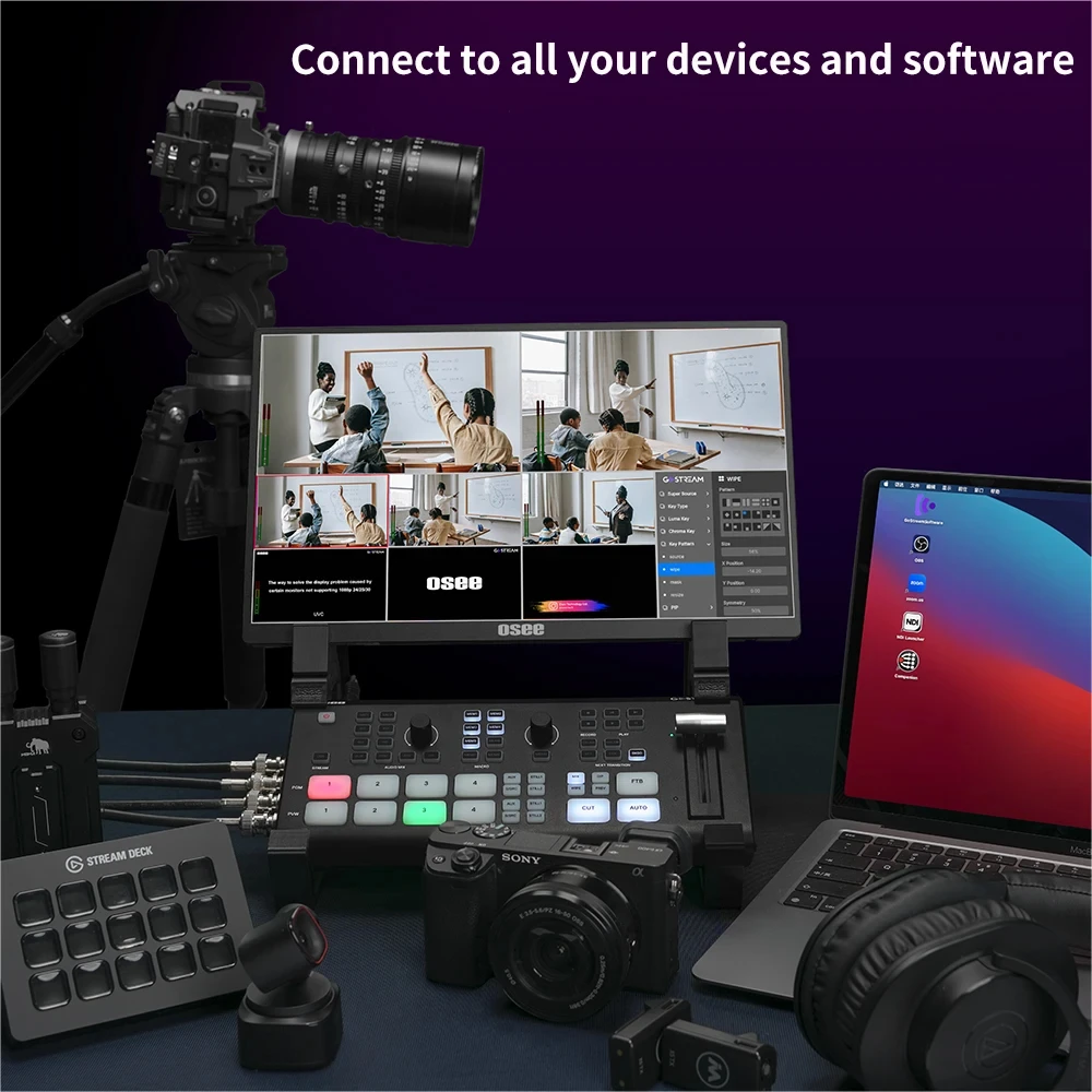 その他 Osee GoStream Duet HDMI SDI Amazon.com: Osee GoStream Duet Kit All in One Pro Live