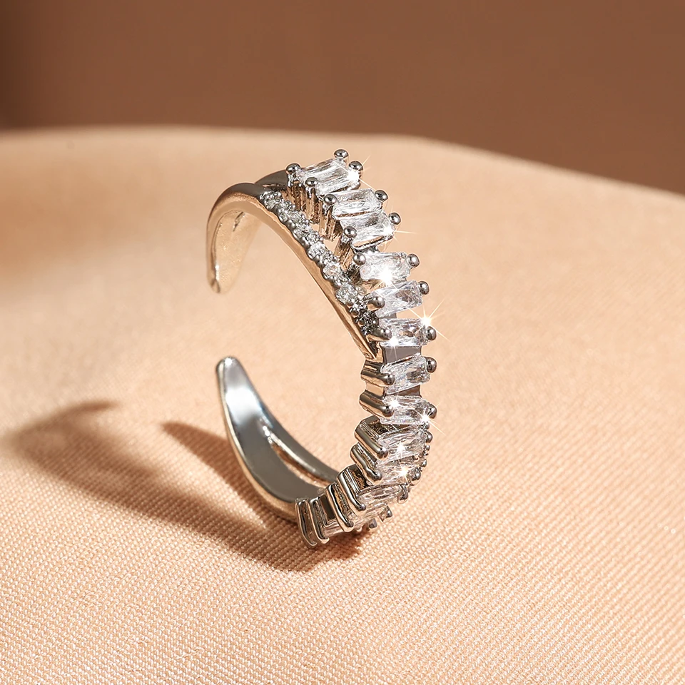 تشيكوسلوفاكيا مزدوجة الصليب خاتم السيدات مطلية بال...