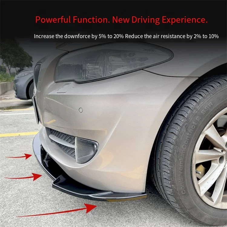 2011-2014 5 시리즈 F10 F11 럭셔리 에디션 프론트 립 프론트 범퍼 코너 커버 개조 부품에 적합