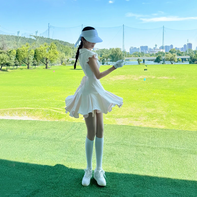 Golfist Golf Dress for Women With Shorts Light Weight Tennis Skirt Quick Dry Sports Dress Women's Clothes