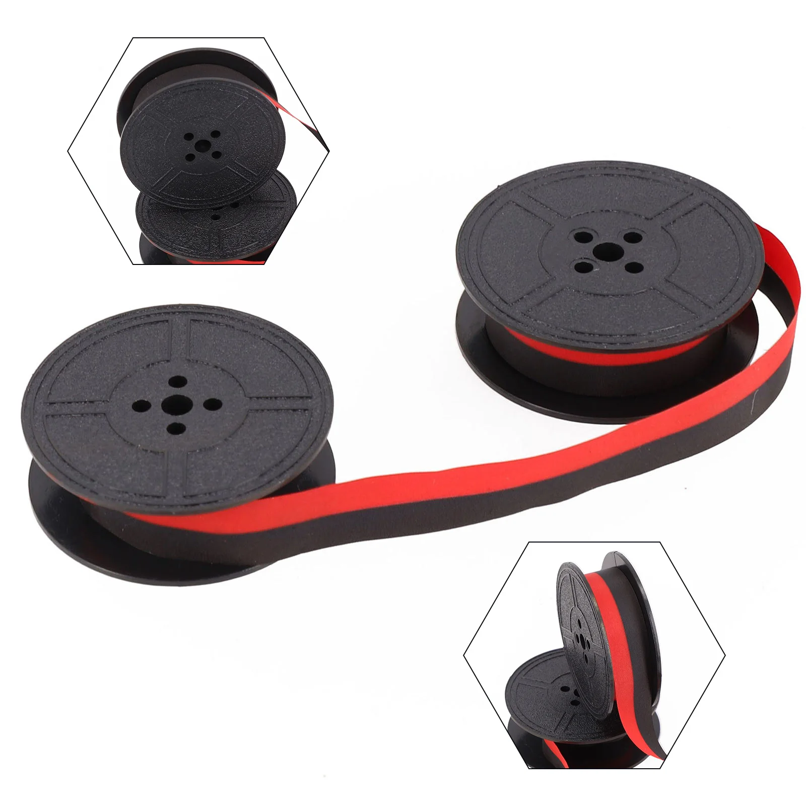 

Practical Typewriter Ribbon Set Easy to Replace and Use Suitable for Vintage Typewriters and Calculator Machines