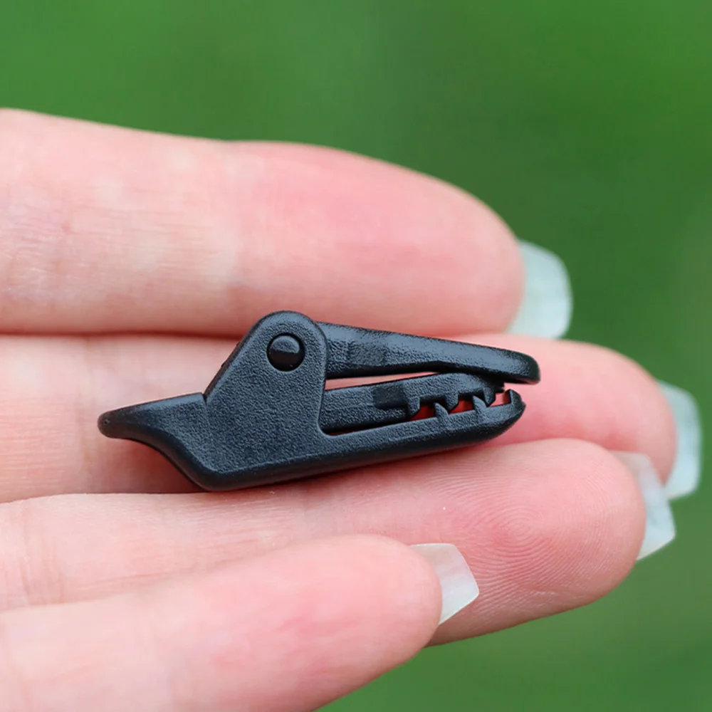 Crocodile Mouth Style Tent Clip Waterproof Canopy Clip Snap Oilcloth Outdoor Camping Shade Net Fixing Tent Accessories for Tent Clips Camping Accessories
