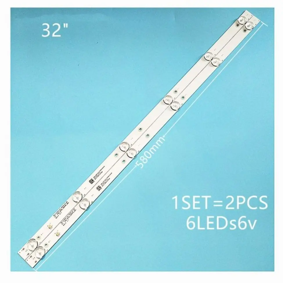 Striscia Tv Led-Retroilluminazione Rf-Bu320E30-0601S-02 A2 Led Tv Strip Cy-32Dn-3030-300Ma Strip Ms-L2202 Line 8D32-Dnrf-H3206B Ms-L1