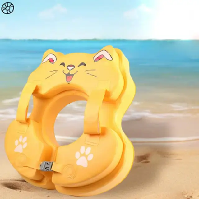 Toddler Pool Float Non-inflatable PVC Swimming Ring For Kid Swimming Practice Assistive Tools Outdoor Water Toy For Backyards 2