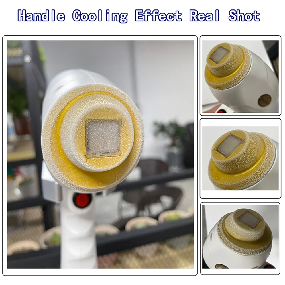 808 diode laser hair removal machine handle parts 50 milion flasch 4