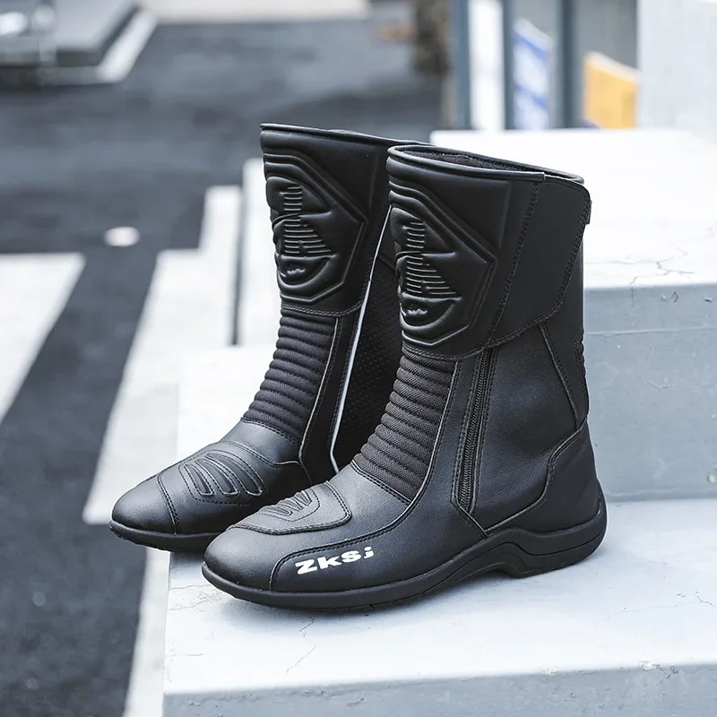 Motorcycle Iron Cavalry Duty Shoes Off-road Boots Anti-Collision Breathable Anti Fall Knight Equipment Motorcycle Boots Men