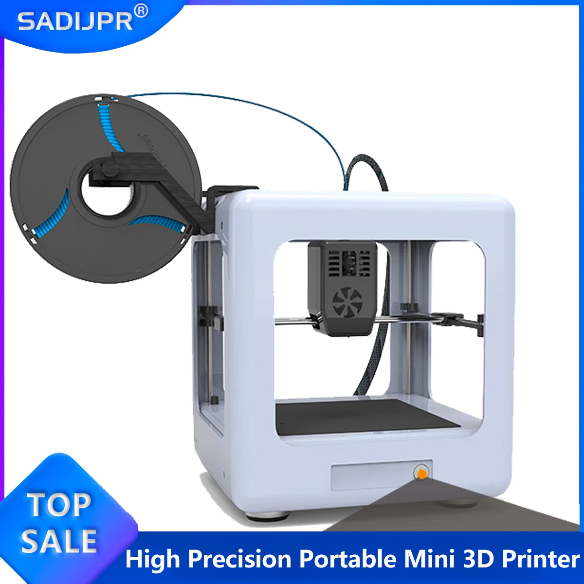 SADIJPR DIY 3D Printing Kit Core XY FDM High Precision 3D Printer Kit with Enclosed Panel Mini Stealth burner Desktop 3D Printer