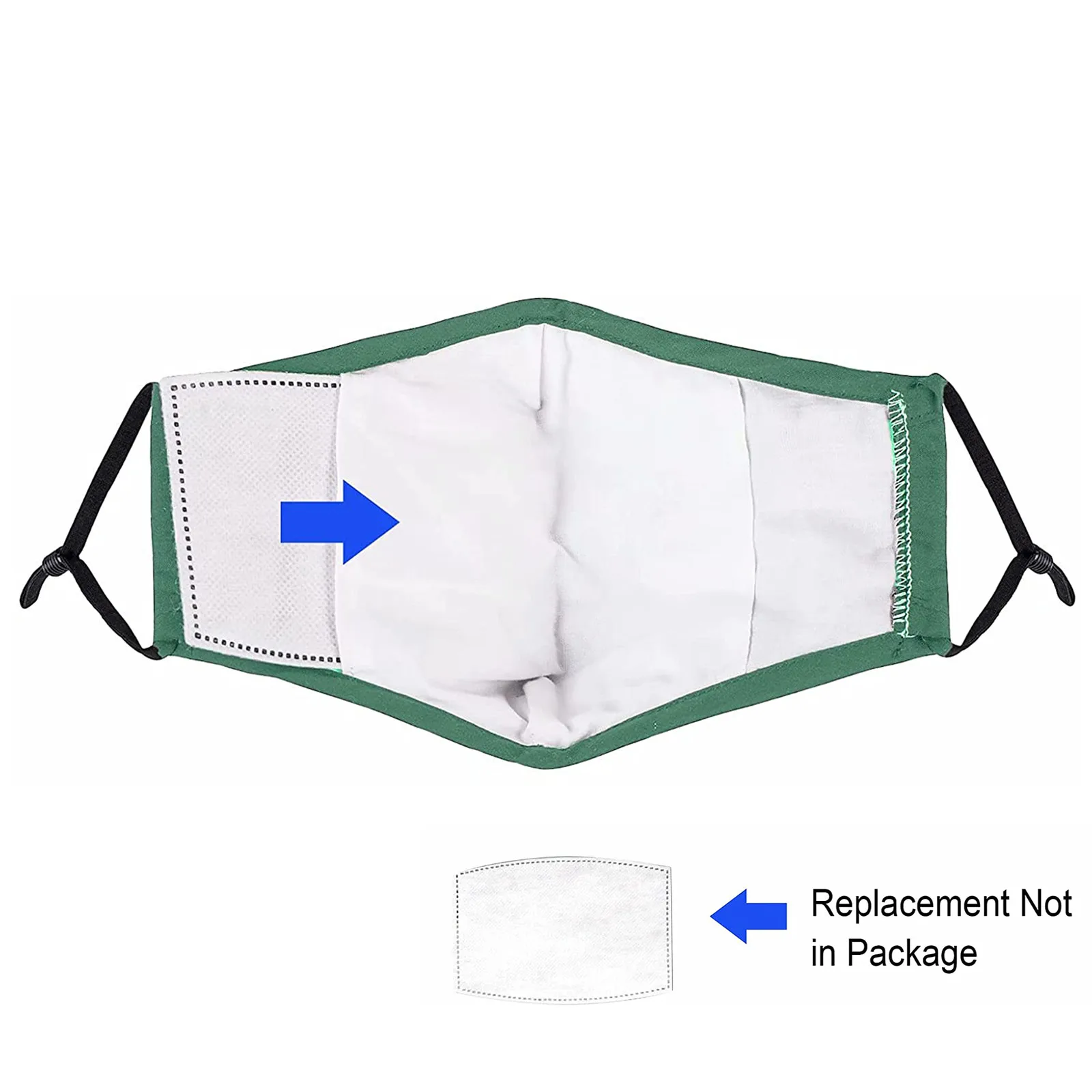 Kids Cloth Face Mask Washable Reusable Cute Children Face  Masks  Adjustable  3 Ply Face Cover For Girls Boys Pack Of 8 4