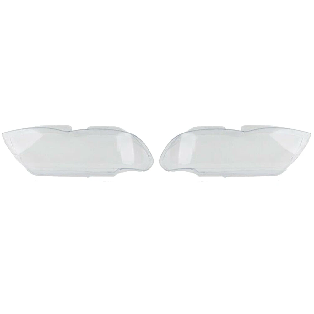 

1 Pair for -BMW X5 E53 2004-2006 Car Headlight Lens Cover Replacement Headlight Lampshade Glass Shell (Left+Right)