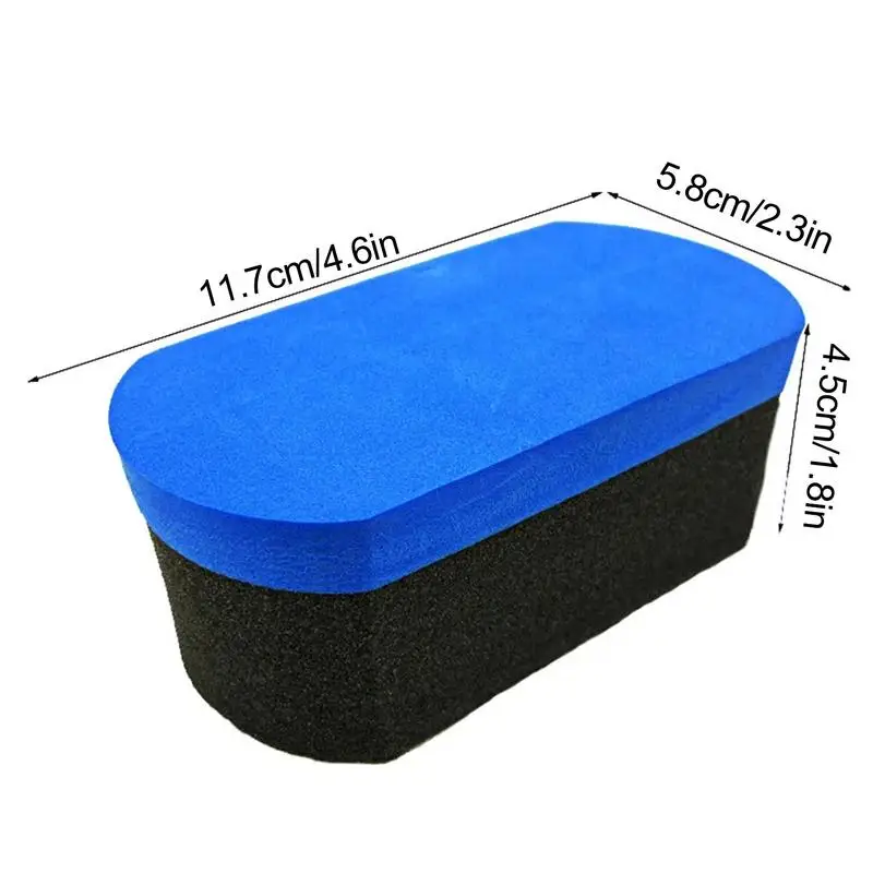 Car Wash Sponge Car Wash Supplies Ultra Soft Scratch-free Multipurpose Easy Grip Thick Wax Applicator Sponge For Car Washing