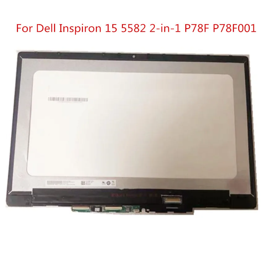 

15.6" FHD Dell Inspiron 15 5582 5591 2-in-1 P78F P78F001 LCD Touch Screen Digitizer Laptop Replacement Assembly