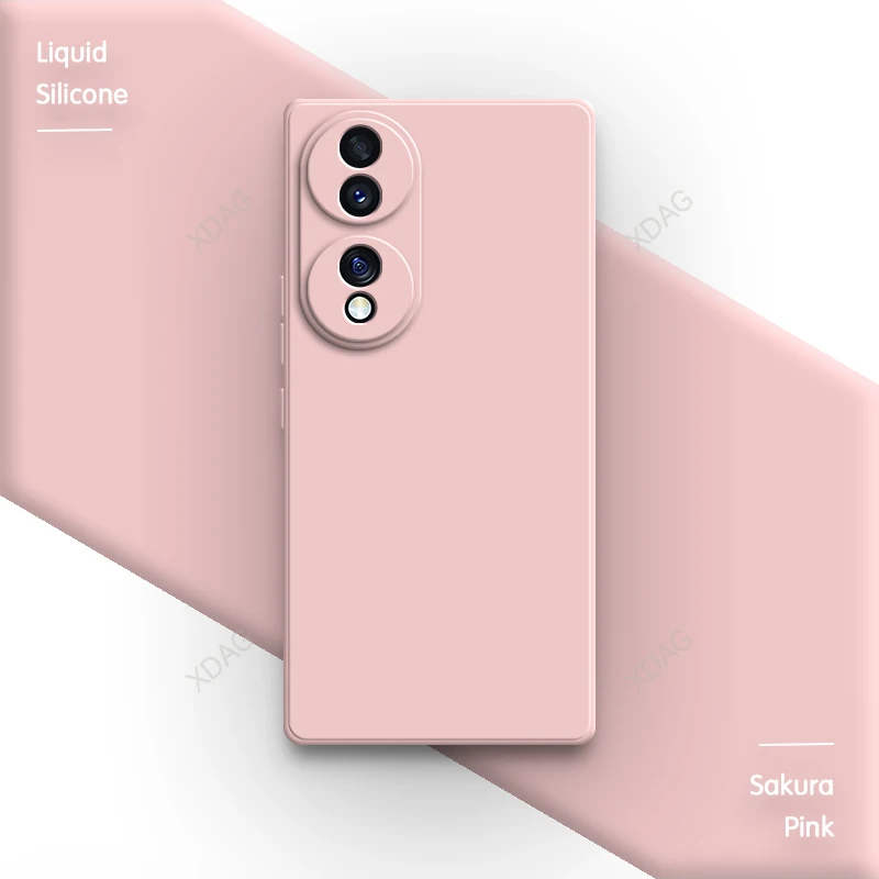 Sleek Silicone Camera Protection Phone Case - Classic Square Design