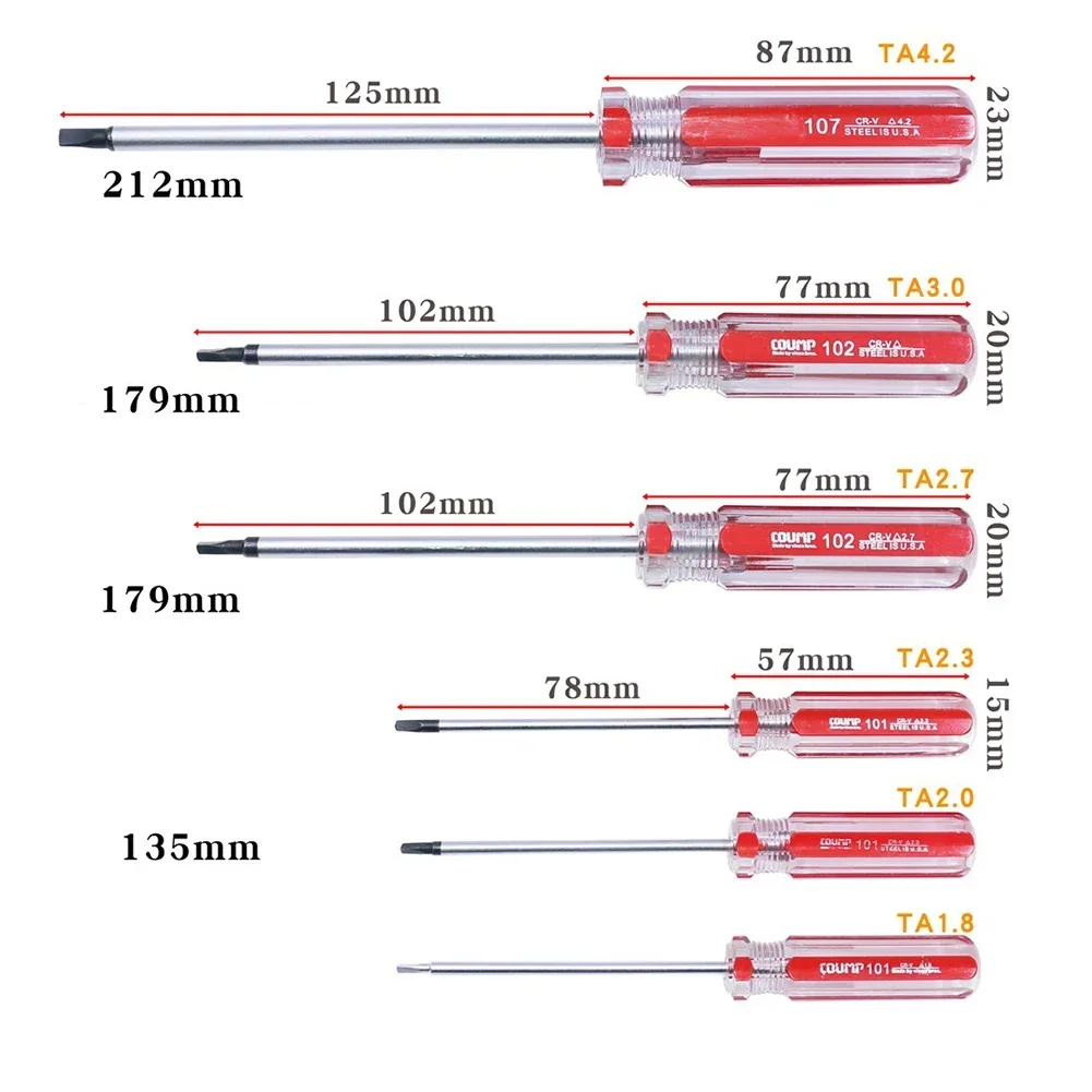 Tournevis à Couple Réglable Type Préréglage 0,2-1,2Nm Douille