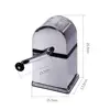 Manual Ice Crusher Mini Shaver Shredding Ice Block Breaking Machine DIY 6