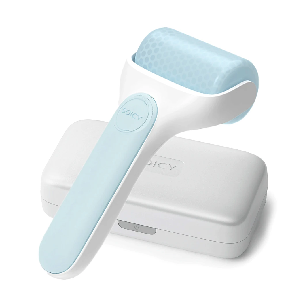 

Ice Roller For Face & Eye Cold Roller Massage Ice Derma Roller Massager For Anti Aging and Migraine Pain Relief Skin Care Tools