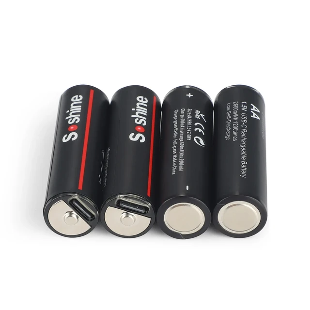 AA USB-C Rechargeable Batteries