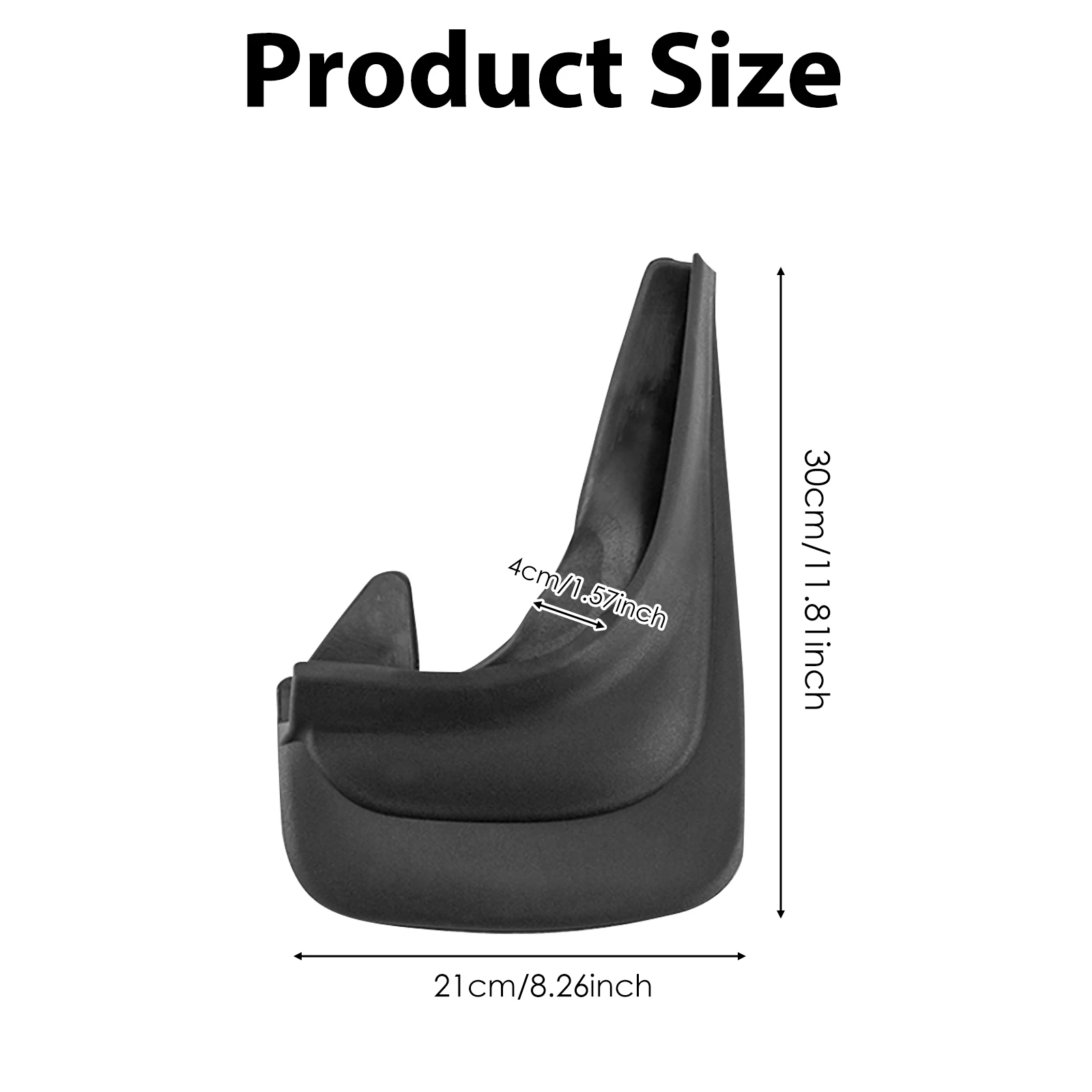 Car Mud Flaps Compatible with Fiesta/Focus/Galaxy/Ka/Mondeo/Ranger/Sierra Rubber  Mud Flaps Mudguard Cover Guards Fenders Splash