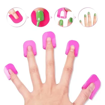 26 strumenti per nail art, inclusi smalti, colla, clip per modelli, dispositivo di stampa sfumata per bordi delle unghie e strumento per troppopieno