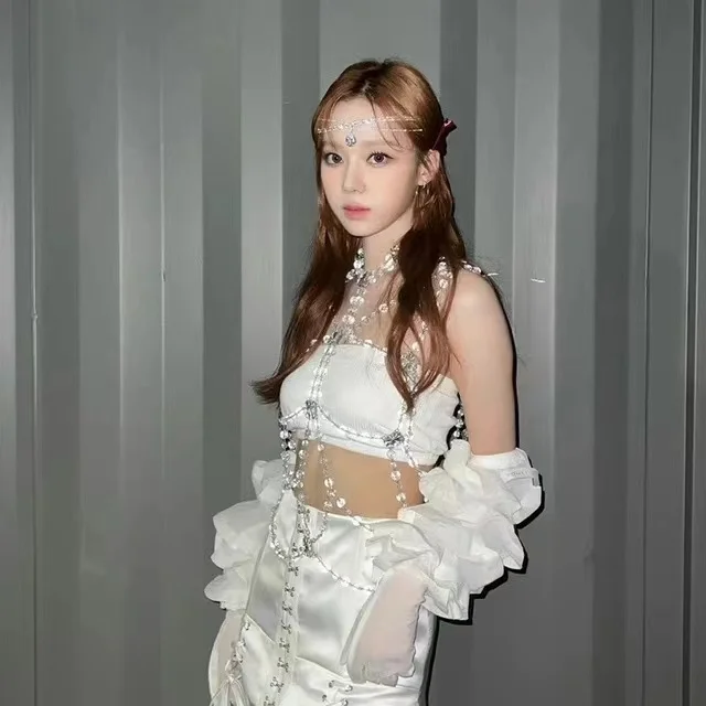 

Jazz Dance wear Kpop Idol Outfit Concert Music Festival Clothing Rave Wear Stage Performance Costume Dancer Outfit