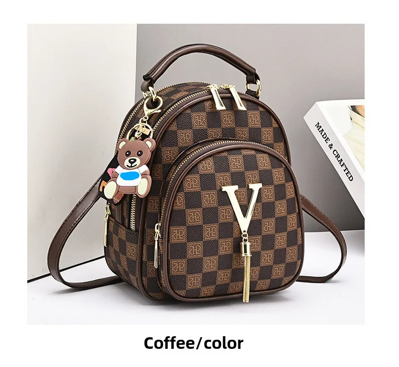 Classic Small Backpack For Women - Stylish Shoulder Messenger Bag_voghion.com