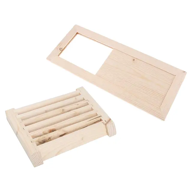 แผงระบายอากาศไม้สำหรับห้องอบไอน้ำ ห้องอาบน้ำ ห้องน้ำ ห้องสระว่ายน้ำ 1