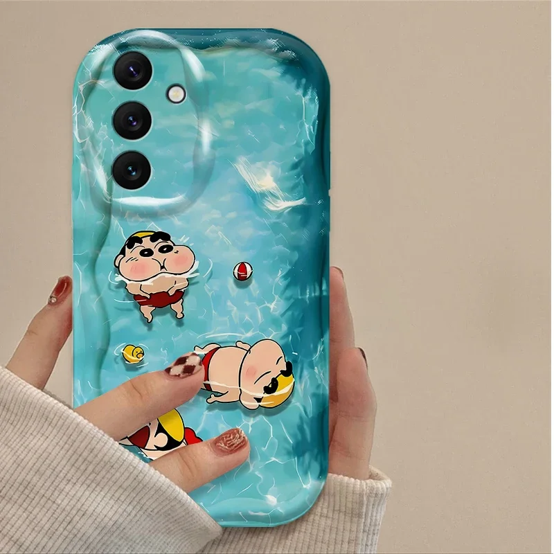 Lovely Swim C-Crayon S-ShinChan Phone Case Cover