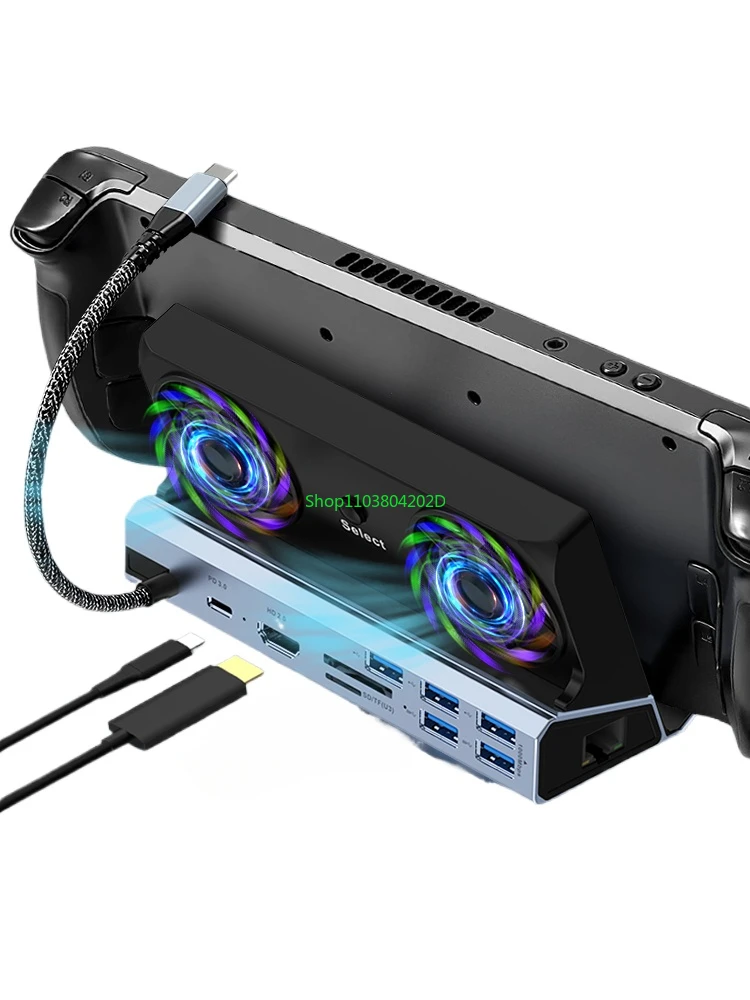 

Док-станция Shuomeng Steamdeck для игр, портативная официальная проекция 4K