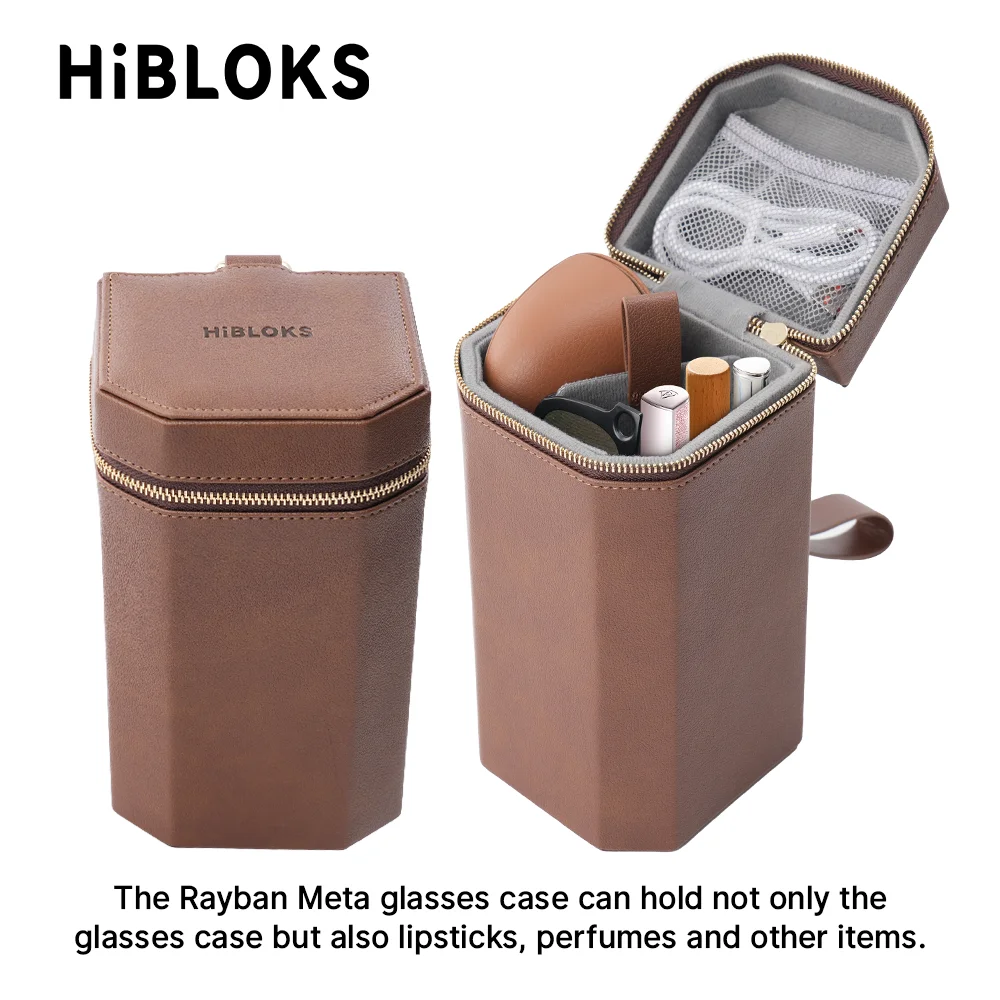 Hibloks For RayBan Meta Wayfarer Skyler Headliner Portable Carrying intelligent