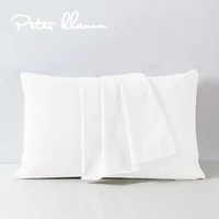 Peter Khanun 100% Cotton Pillowcases Pillow Covers Protector Envelope Closure King Queen Pillow Cases Soft and Breathable,2 Pcs 1